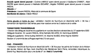 RESULTATS DU REFERENDUM SUR L'AVENIR DE LA STATION DU GRAND PUY